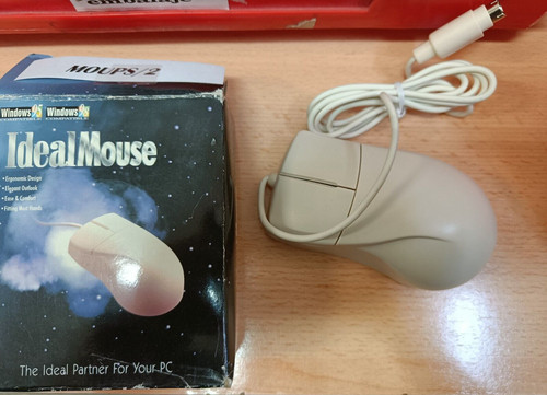 Mouse 2 botones ideal - mouse, ps/2