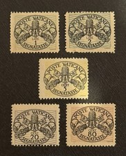 1946 Poste Vaticane Segnatasse