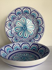 DERUTA HAND PAINTED PLATE &