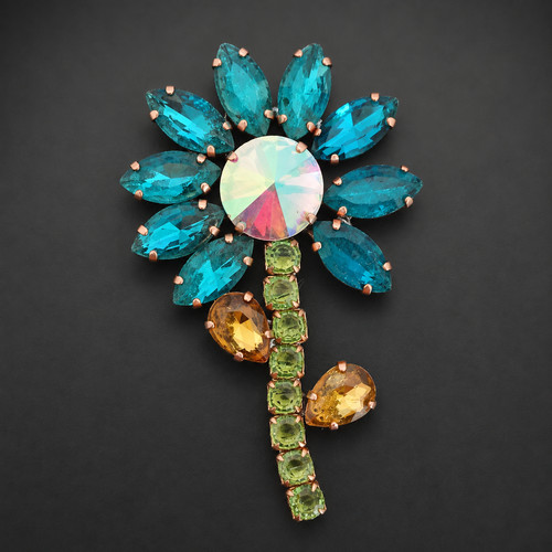 Spilla fiore originale con
