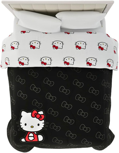 Hello kitty bedding piumino - kitty,