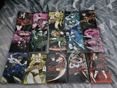 Akame kill manga set - akame, ga