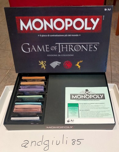 Monopoly game thrones - of,