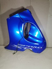 Carena centrale sinistra blu