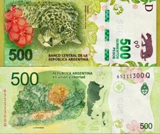 ARGENTINA - 500 pesos 2020 FDS - UNC