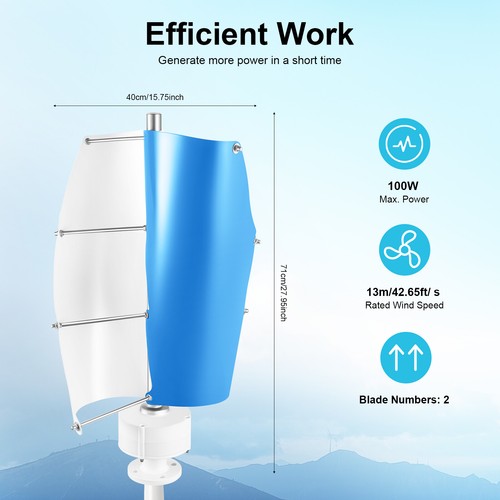 Turbina eolica 24v 100w - turbina,