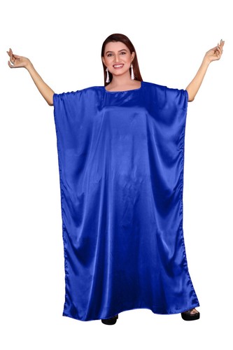 Plain kaftan maxi dress