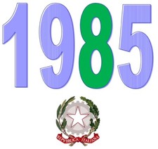 ITALIA 1985 Singolo Annata