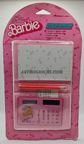 Barbie set calcolatrice - set,