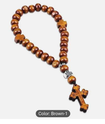 Orthodox prayer rope - rope, wooden