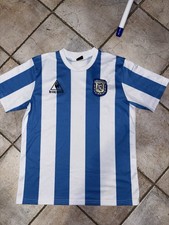 Maglia Argentina AFA Le Coq Sportif Vintage - Rétro Calcio Uomo
