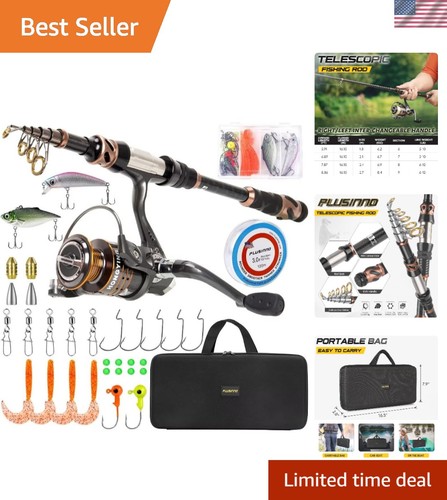 Set canne pesca mulinello - da, e