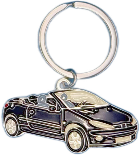 Porte clés peugeot 206cc - 206cc,