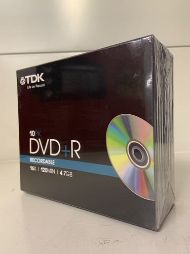 Dvd tdk pezzi - 10, con