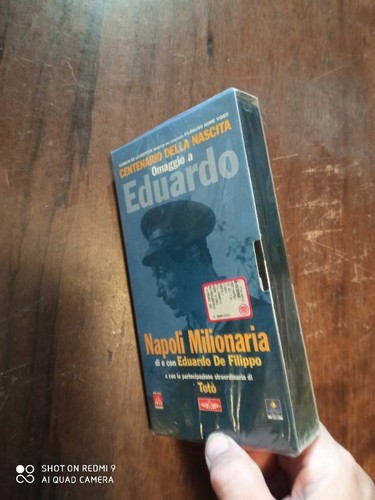 Vhs napoli milionaria - milionaria, (1950)
