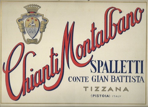Cartello parete chianti - parete,