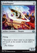 MTG ORNITHOPTER EXC - ORNITOTTERO - AER - MAGIC