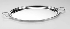 Vassoio ovale placcato argento