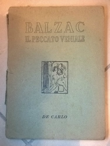 Balzac peccato veniale de - il,