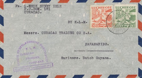 Curacao 1938 primo - primo, con