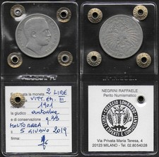 1901 Italia VE III Lire 2