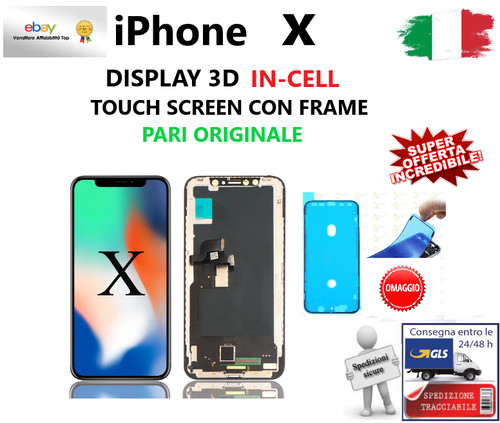 Display touch screen con - display, frame