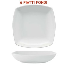 Set da 6 Piatti Fondi Piatto