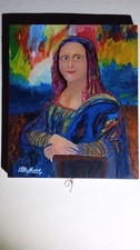 Quadro Gioconda pop art Olio