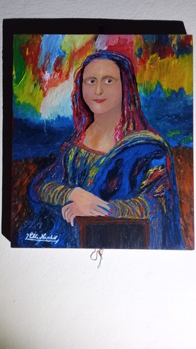 Quadro gioconda pop art olio - quadro,