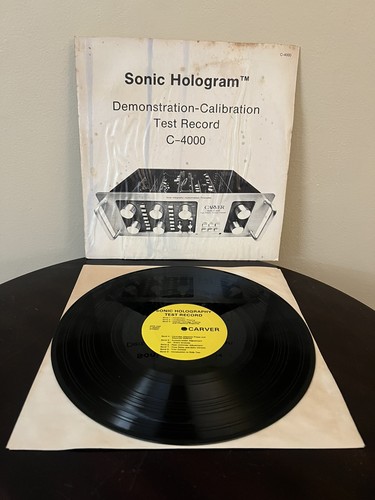 Carver sonic hologram - carver,