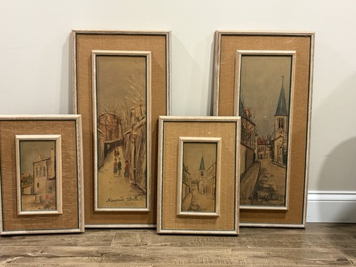 Set stampe maurice - maurice, utrillo