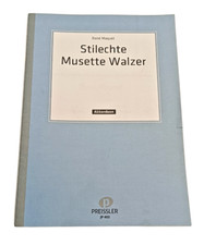 Stilechte Musette Walzer Renè Marquet Spartiti Fisarmonica 6 Brani Accordi