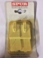 4 Ganci di fermo in plastica