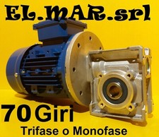 Motoriduttore 70 Giri HP 0,5