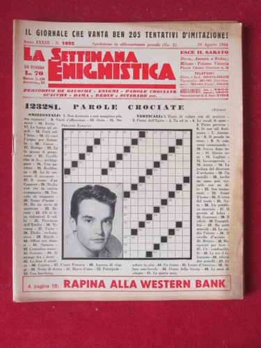 Settimana enigmistica 1692 - enigmistica,