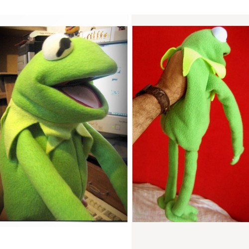 Kermit pupazzo giocattolo - kermit,