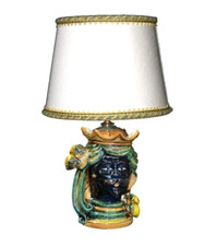 Lampada da Tavolo Ceramica Lampade Testa di Moro Abat Jour Lume per Camera Letto