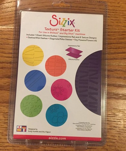 Starter kit sizzix - texturz,