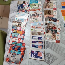 Lotto 329 Ricariche Tim - Wind - Wind 3 - USATE - TUTTE DIVERSE -LEGGI-