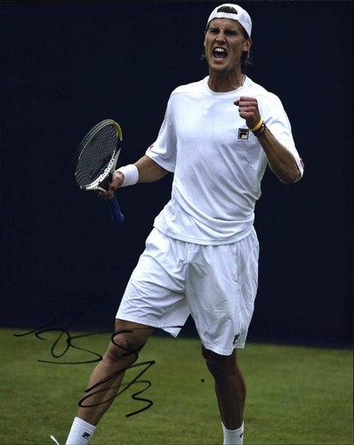 Foto tennis 8x10 firmata