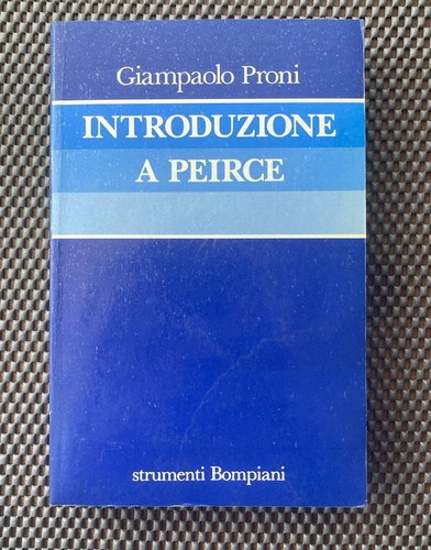 Introduzione peirce - introduzione,