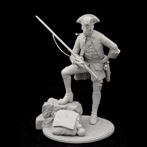 Statuina resina 35 fante - in, 1/35