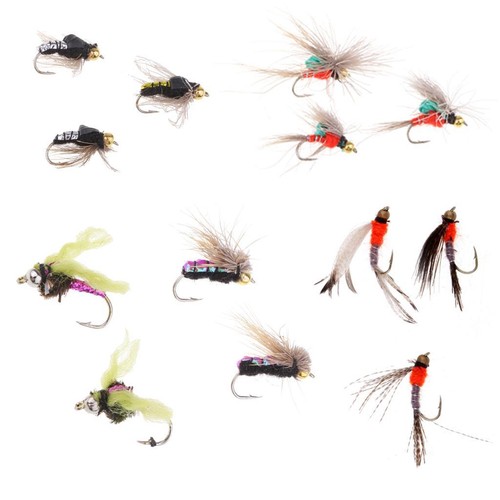 Kit pesca mosca 40pcs - pesca,