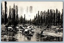 Xochimilco Mexico Postcard