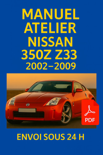 Manuel atelier nissan - manuel, 350z