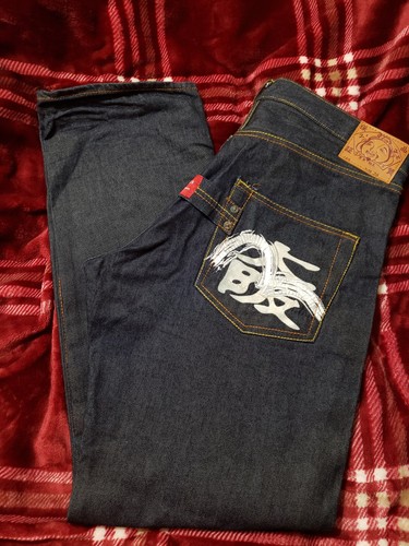 Jeans denim vintage evisu - jeans,
