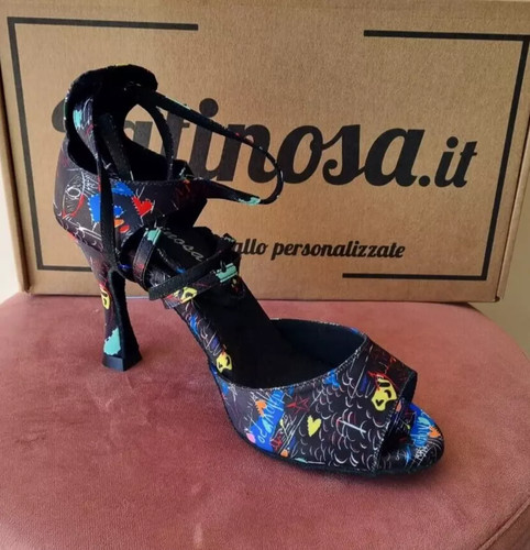 Scarpe ballo latinosa becka - scarpe,