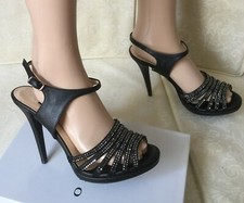 Sandals decorated with