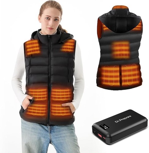 Gilet giubbotto riscaldato con - gilet,