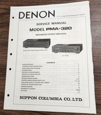Denon PMA-320 Amplificatore